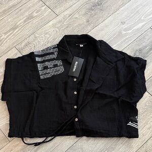 Vaunter Women’s Crop Blouse